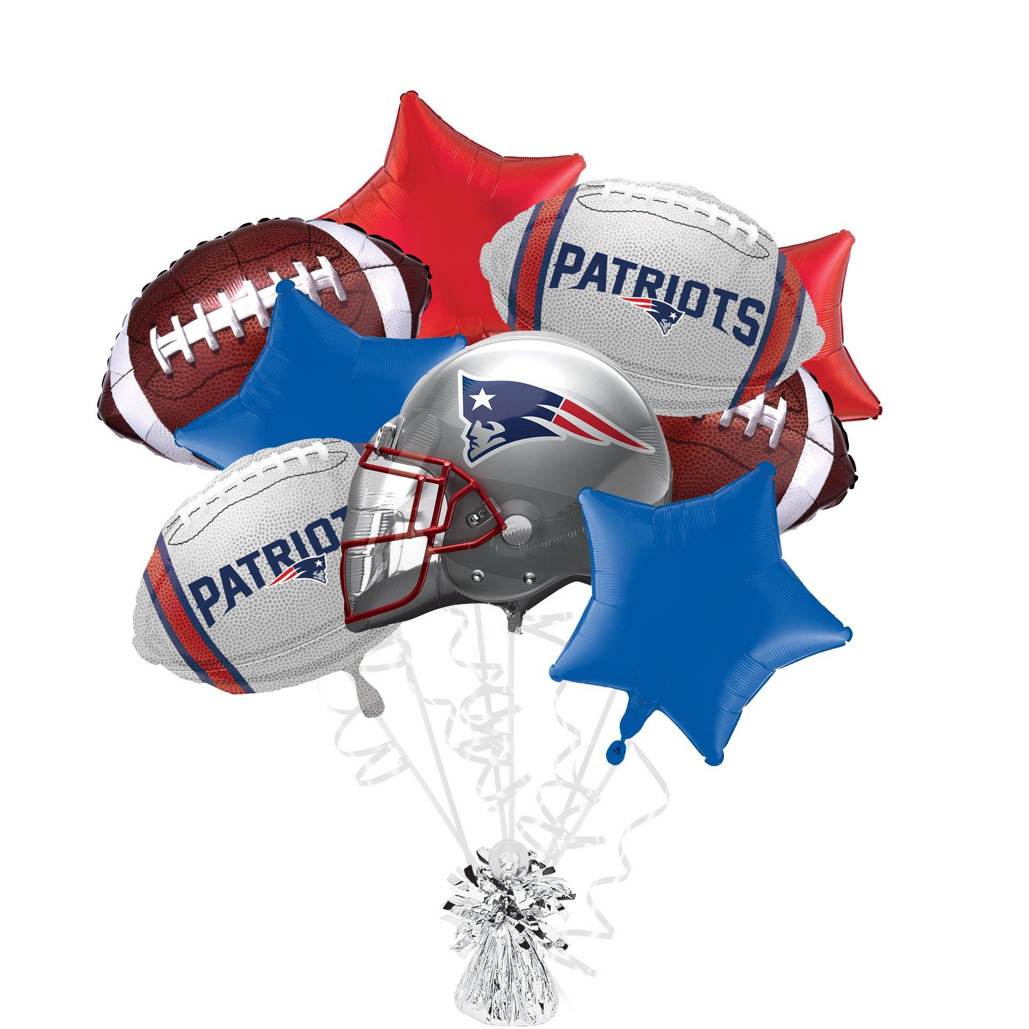 New England Patriots Foil Balloon Bouquet